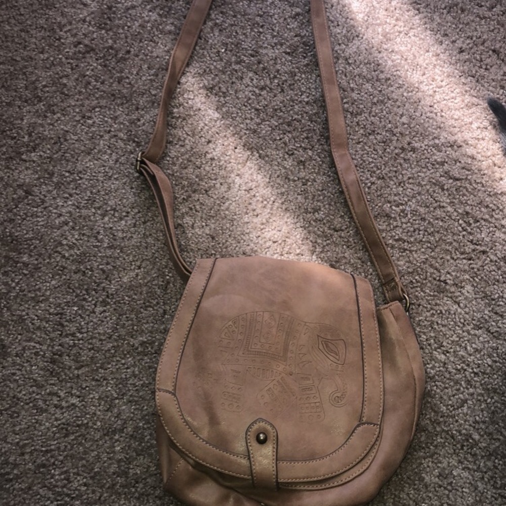 Brown crossbody purse from Journeys